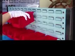 Warehouse Hanging Stack And Nest Plastic Parts Bins Plastic Fruit Bins 225mm