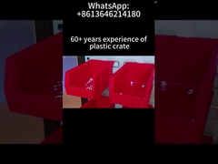 Plastic Shelf Bins Plastic Stackable Hang Storage Bin Warehouse Tool Parts