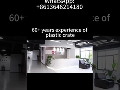 China supplier manufacturer folding plastic crate