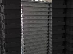 Custom Plastic Moving Crate with New Attached Lid Design | FIRST Plastic Manufacturer