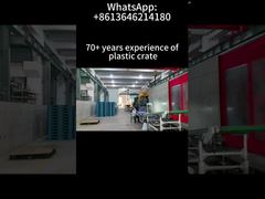 Plastic Crates Manufacturer Factory Tour  Injection Molding Production & Quality Control