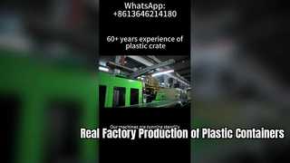 How Plastic Logistics Containers Are Manufactured: Real Factory Production Line