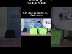 Stack and Nest Plastic Crate | Space Saving Storage Solution for Logistics