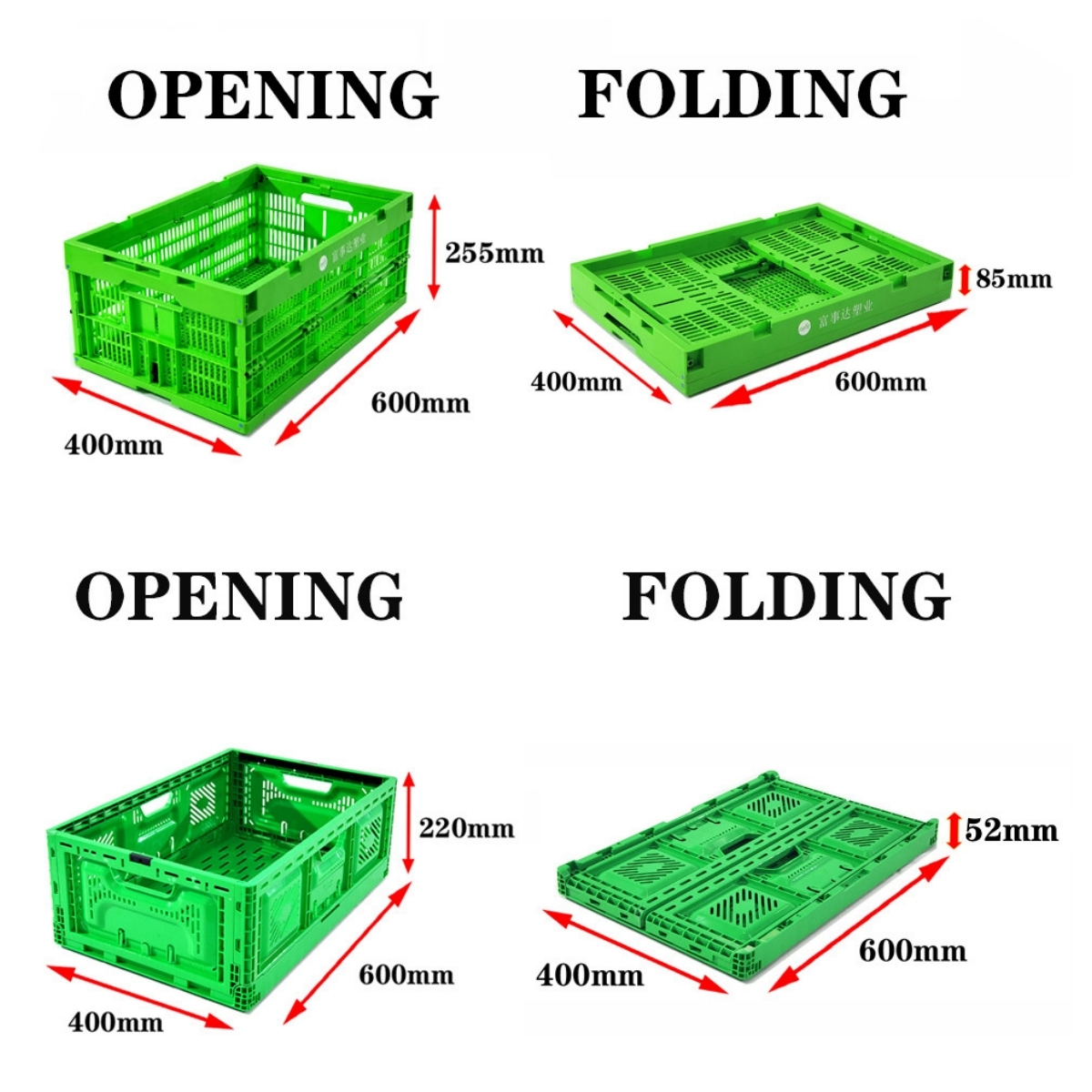 Latest company blogs about Why Foldable Plastic Crates Are Replacing Cardboard Boxes in the USA？