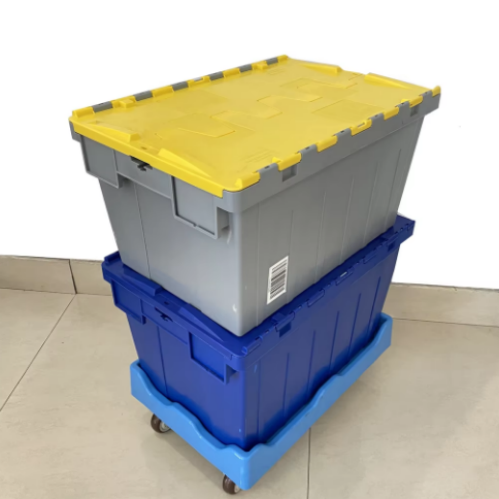 Latest company blogs about Plastic Dolly and Attached Lid Crate System: How to Improve Load Stability and Transport Efficiency in Modern Warehousing
