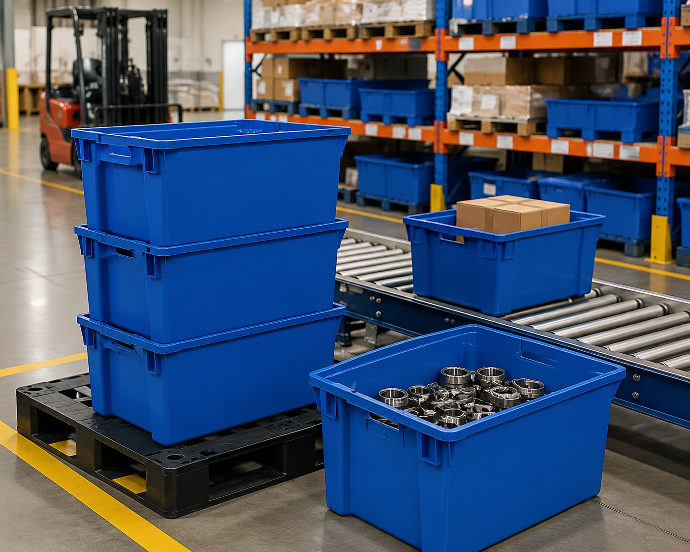 Latest company blogs about Stackable vs Nestable Plastic Crates: Which Logistics Container Is Better for Your Supply Chain?