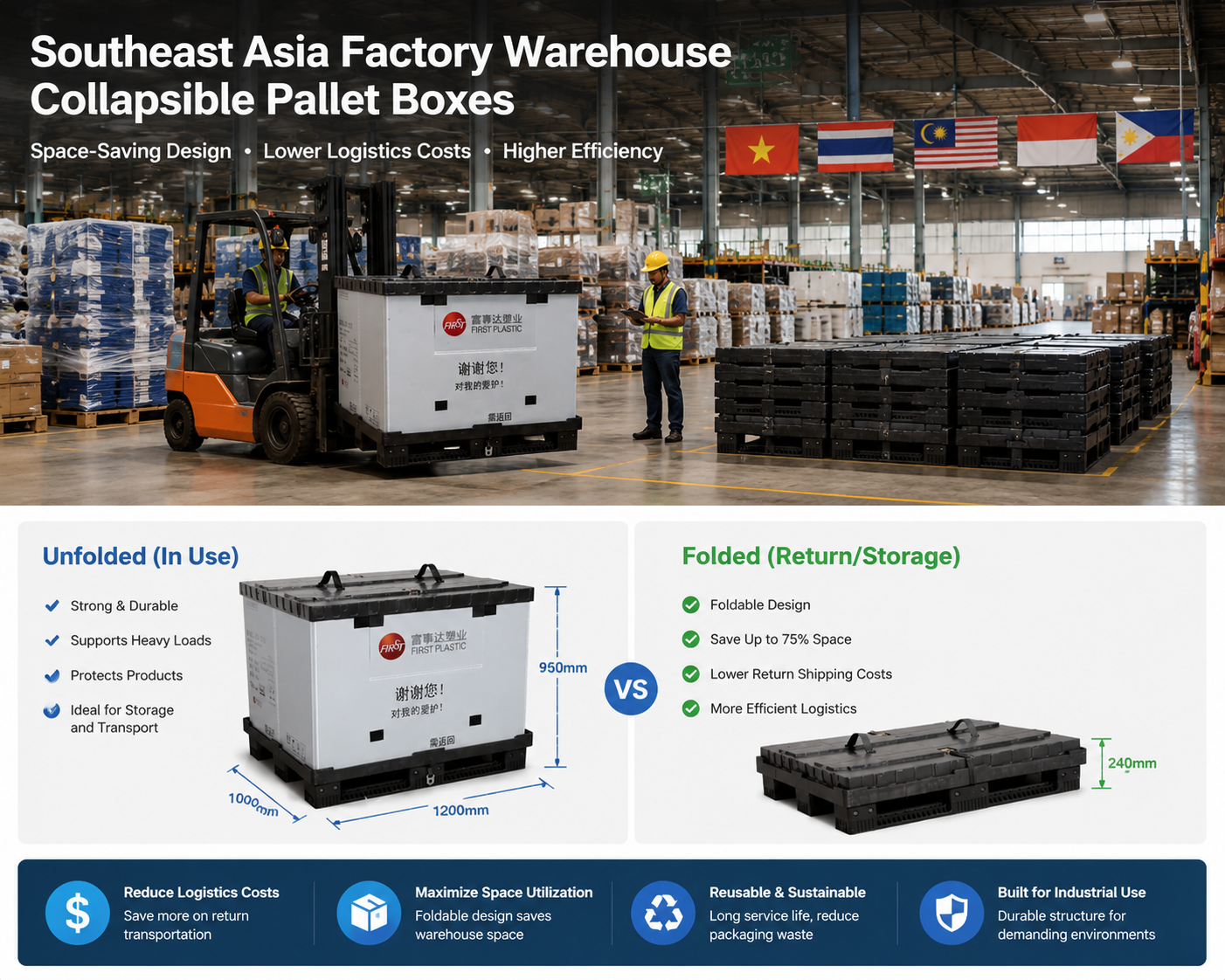 Latest company blogs about From Design to Production: How Custom Plastic Pallet Boxes Are Manufactured