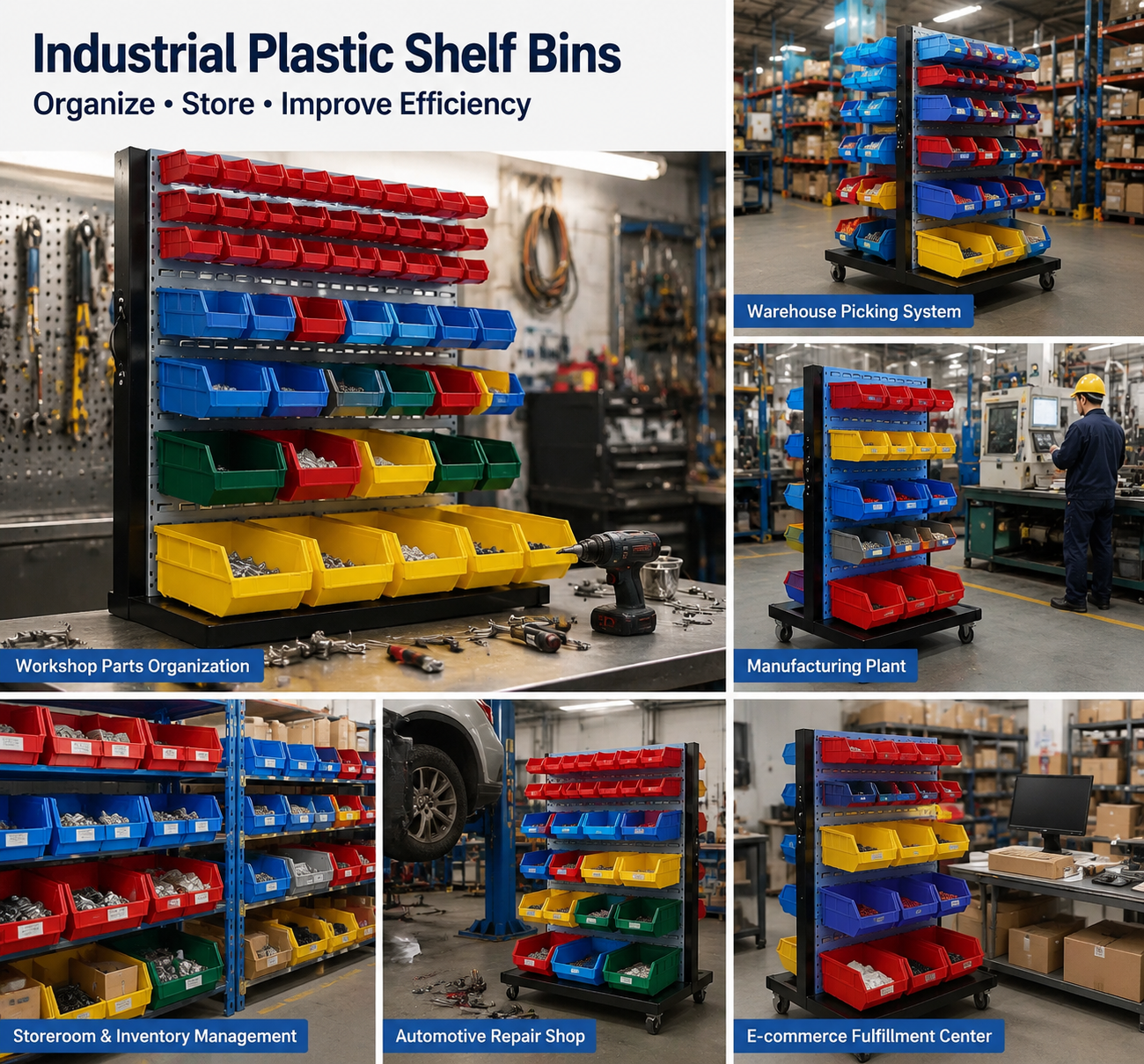 Latest company blogs about How Automotive Suppliers Build Efficient Parts Supermarkets with Plastic Storage Systems