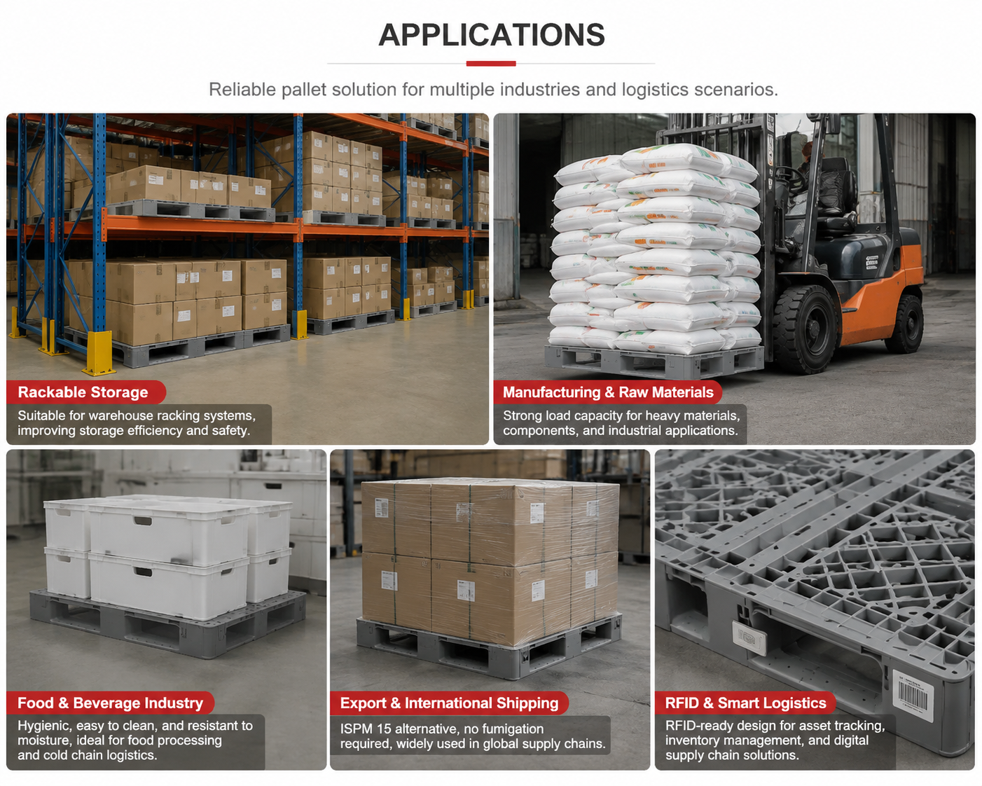 Latest company blogs about How Heavy-Duty Plastic Pallets Improve Global Supply Chains with Rackable Design and Smart Tracking Options