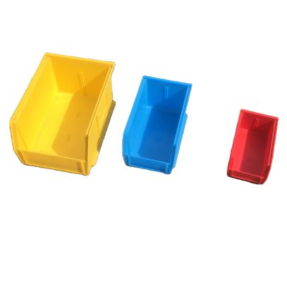 Buy Large Small Plastic Storage Bins Warehouse Plastic Stackable Tool Shelf Bins online manufacture