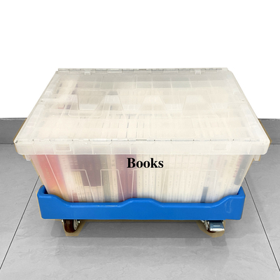 Buy Logistic Storage Plastic Box with Lid Efficiently Store Your Books and Documents online manufacture