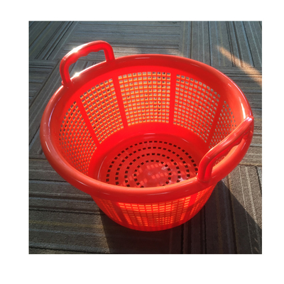 Buy Red Large Convenient Home Goods Storage PP Plastic Fish Basket Clothes Handy online manufacture