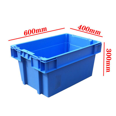 Buy Stack And Nest Plastic Crate Manufacturer Wholesale Nesting Space-Saving Reusable Logistics Crates online manufacture