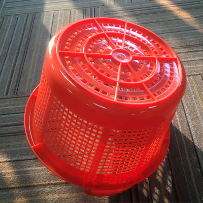 Buy Plastic Shrimp Basket Heavy-Duty PP Seafood Handling Solution Stackable Storage Plastic Container online manufacture