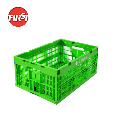 Buy Customized Color Foldable Mesh Plastic Crates for Fruits and Vegetables Easy to Carry online manufacture