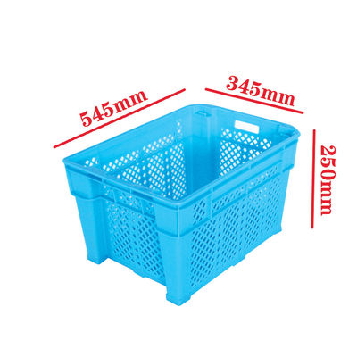 Buy Stack And Nest Plastic Crate Ventilated PP Nestable Storage Crates Manufacturer online manufacture