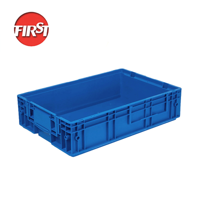 Buy Stackable Plastic Turnover Crates Tote Box 600x400x147mm online manufacture
