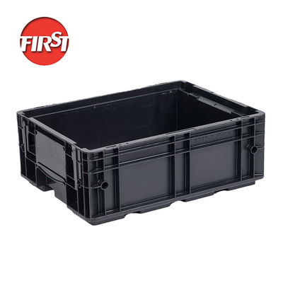 Buy Industrial VDA Container Euro Boxes Automotive Logistics Stackable Custom Plastic Logistics Crates Supplier online manufacture