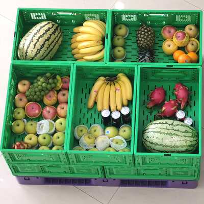 Buy Collapsible Crate for Stackable Vegetable Crates Heavy Duty Folding Moving Box online manufacture