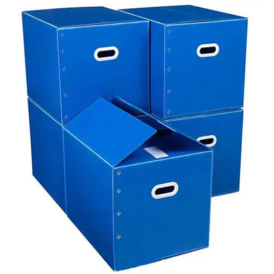 Buy Reusable Plastic Transport Crate Collapsible Plastic Corrugated Box With ISO9001 Certification online manufacture