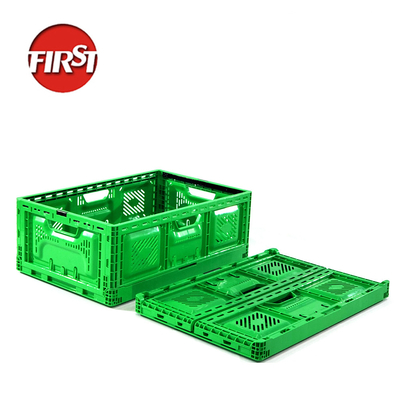 32 Litre Folding Crate Plastic Storage Box Basket Plastic Crate Box Tote Handling