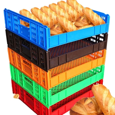 Injection Plastic Moving Folding Box Containers Convenient Storage Bulk