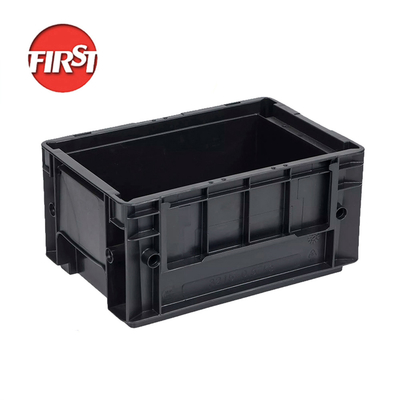 Reusable Plastic Crates For Auto Parts 300x200x147mm External Size Stackable